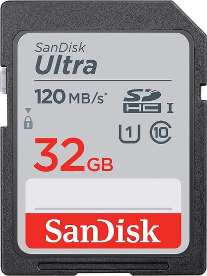  Зображення SanDisk Ultra 32GB SDHC Memory Card 120MB/s, EAN: 619659183813 